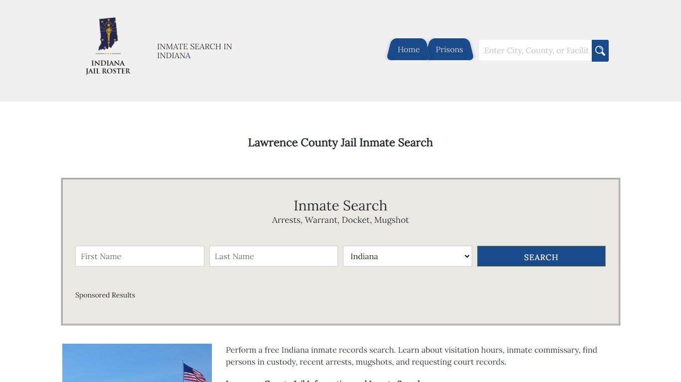 Lawrence County Jail Inmate Search - Indiana Jail Roster